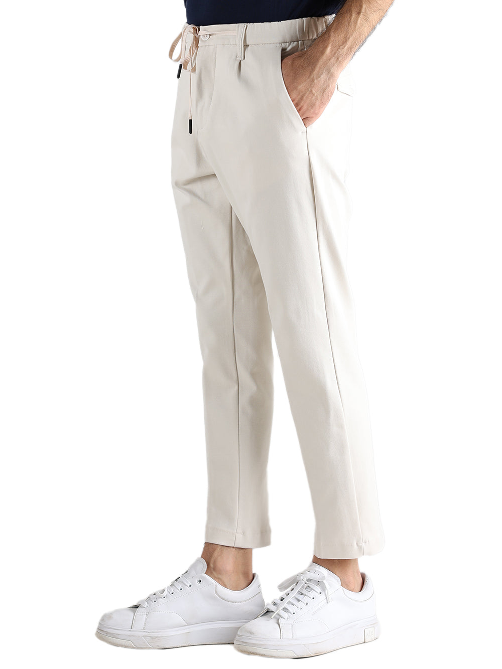 Savile Row Pantalone Uomo Panna