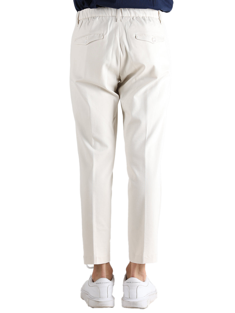 Savile Row Pantalone Uomo Panna