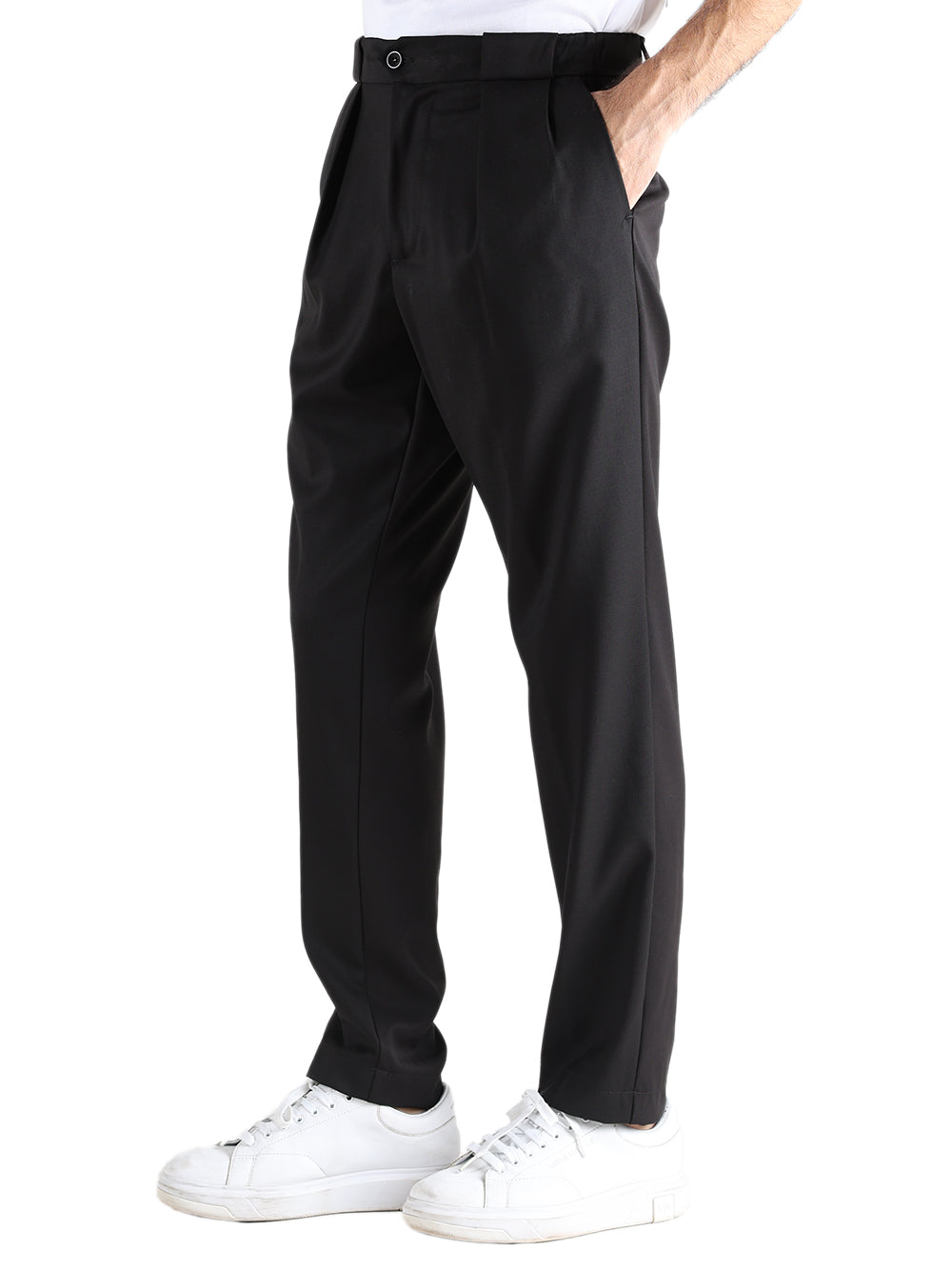 Savile Row Pantalone Uomo Nero
