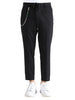 savile row pantalone uomo nero 1684301