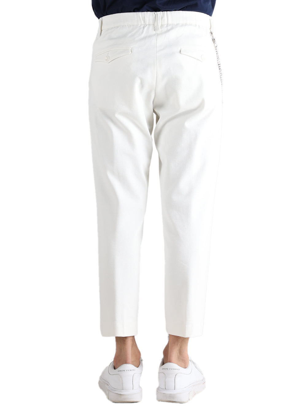 Savile Row Pantalone Uomo Panna