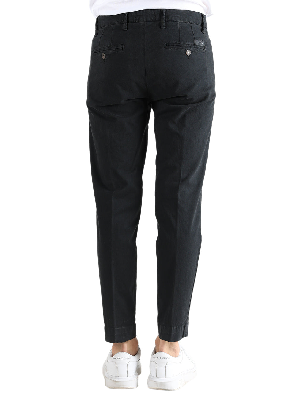 Savile Row Pantalone Uomo Nero