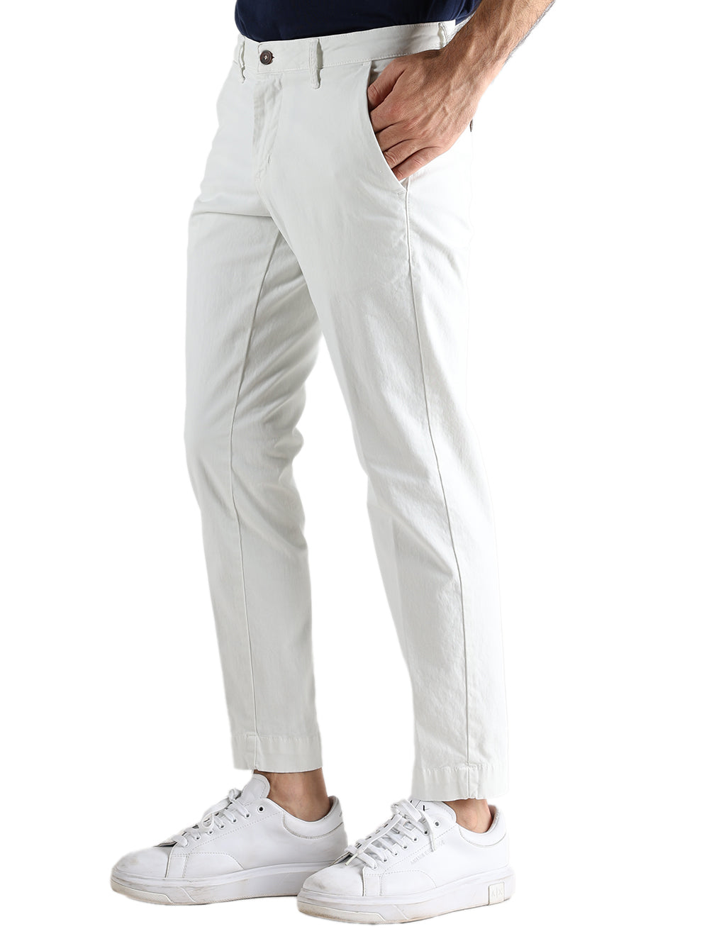 Savile Row Pantalone Uomo Panna