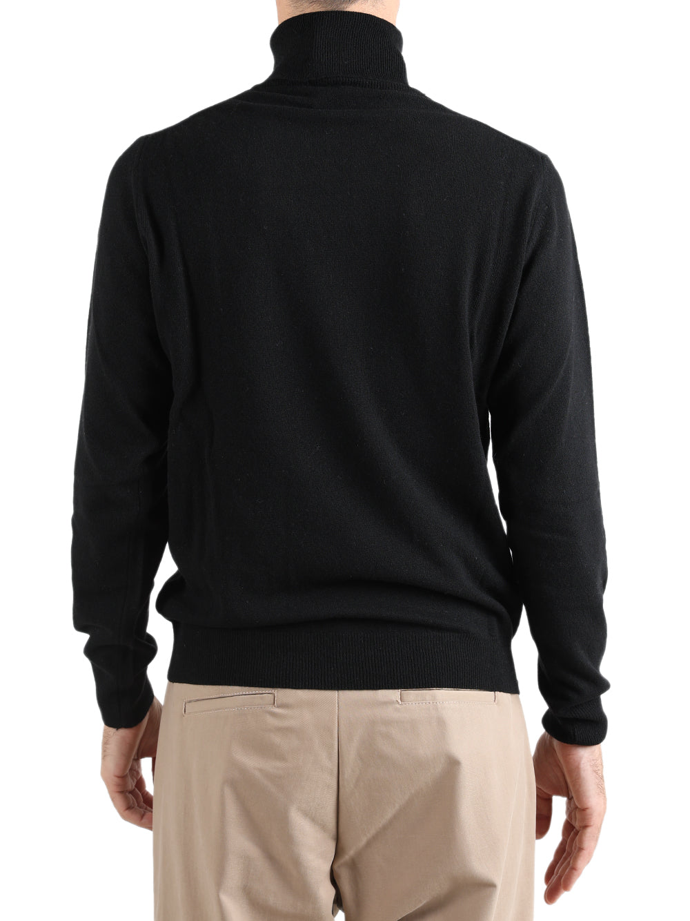 Savile Row Maglione Uomo ciclista Nero