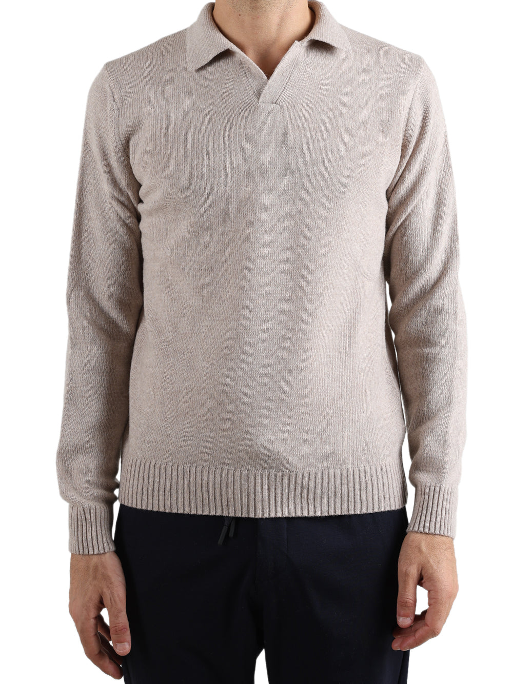Savile Row Polo Uomo Beige