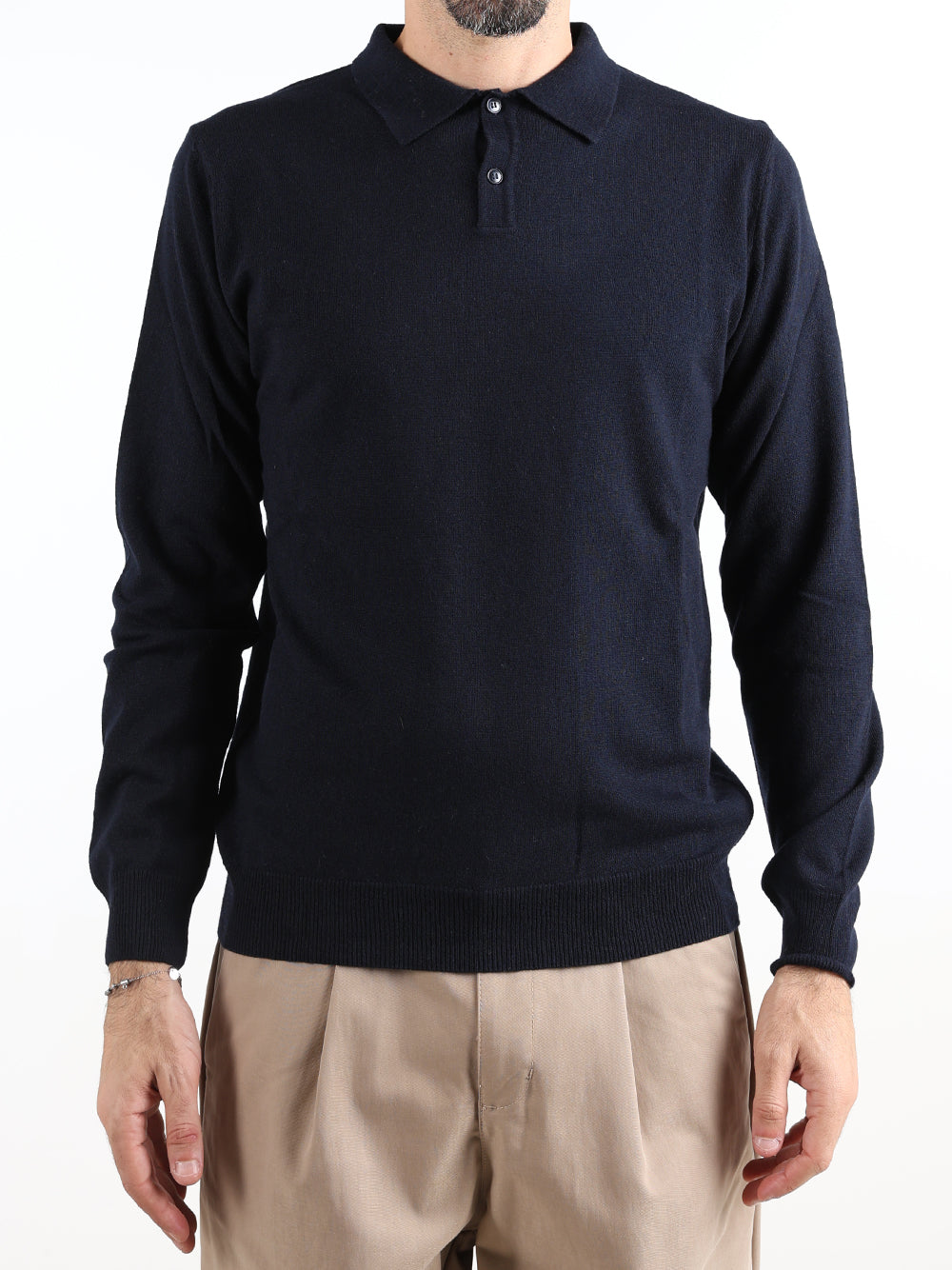 Savile Row Polo Uomo Blu