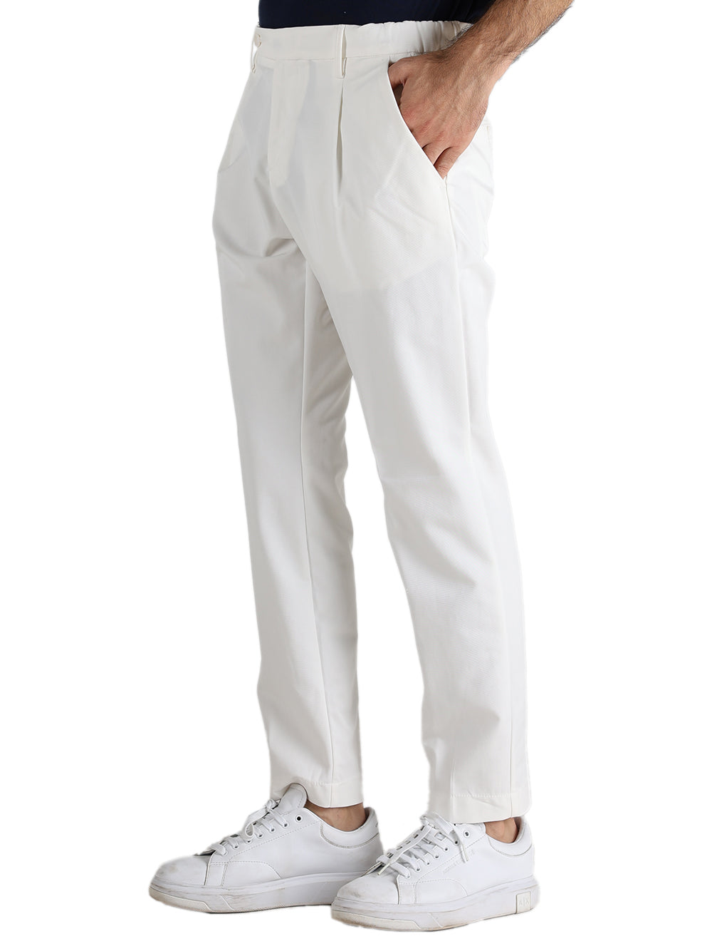 Savile Row Pantalone Uomo Panna
