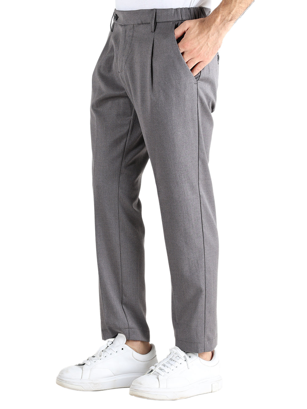 Savile Row Pantalone Uomo Grigio