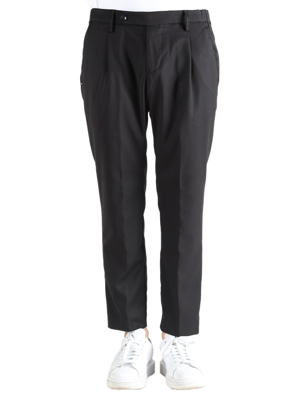 Savile Row Pantalone Uomo Nero