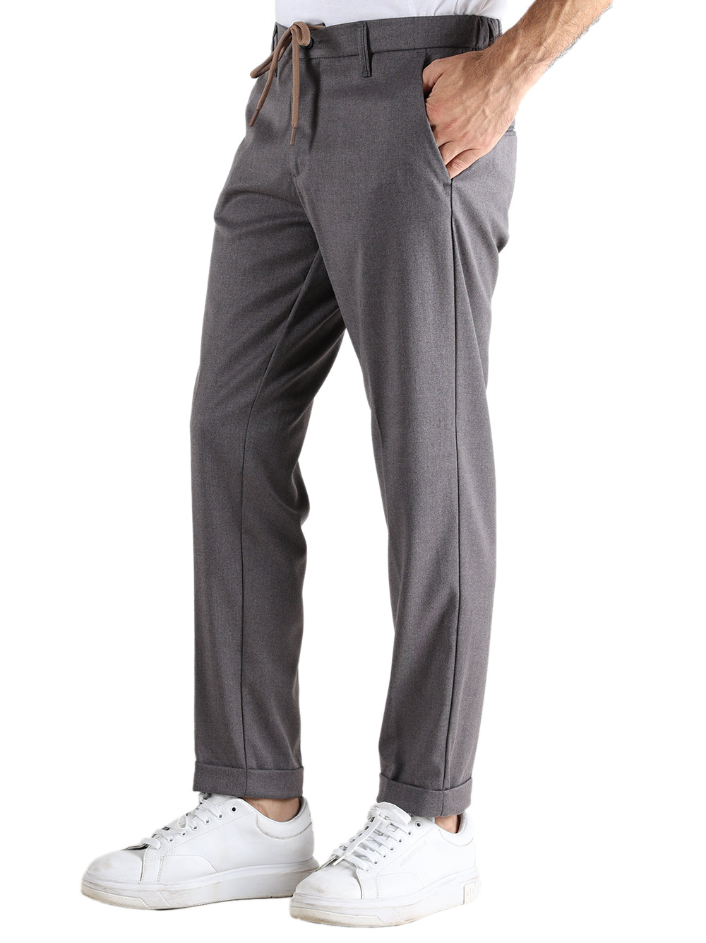 Savile Row Pantalone Uomo Grigio