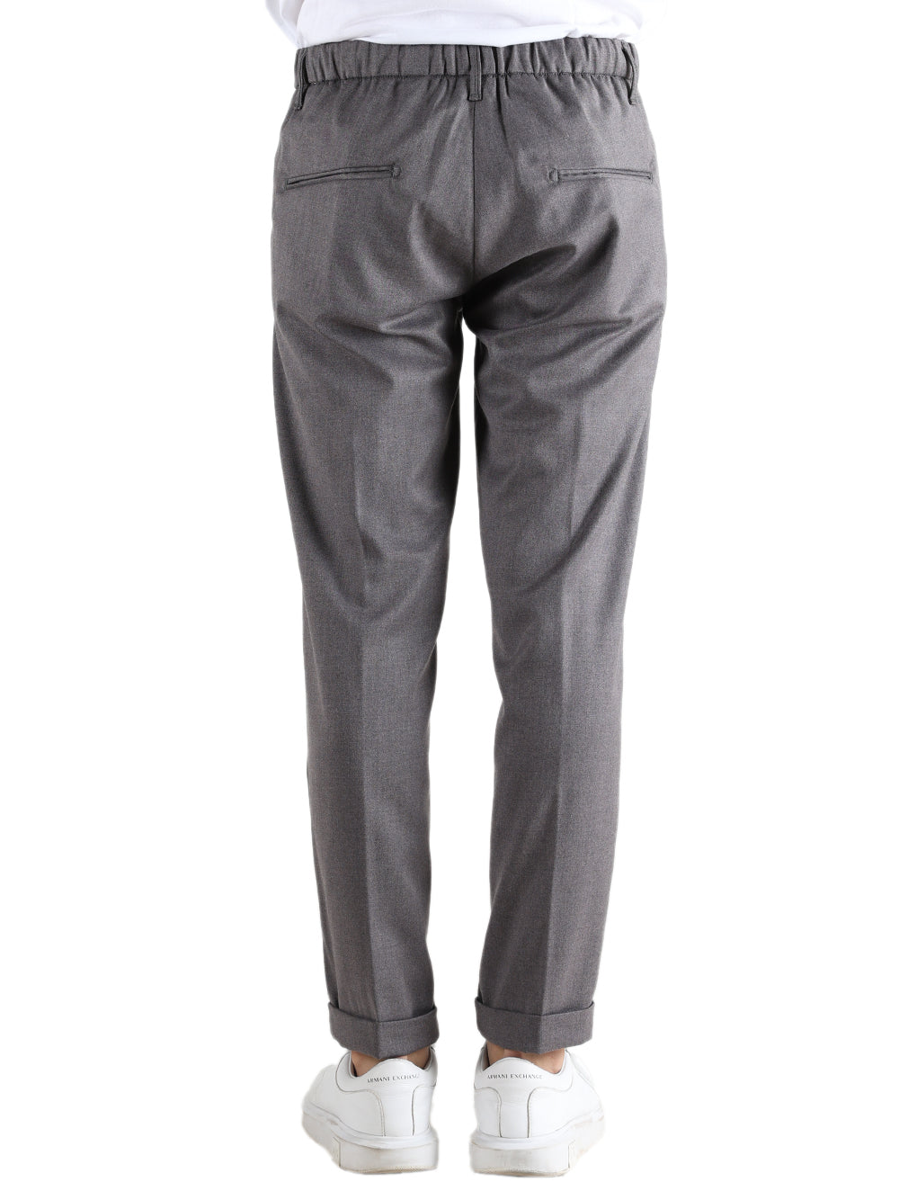 Savile Row Pantalone Uomo Grigio