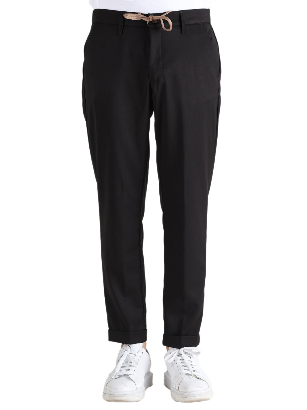 Savile Row Pantalone Uomo Nero