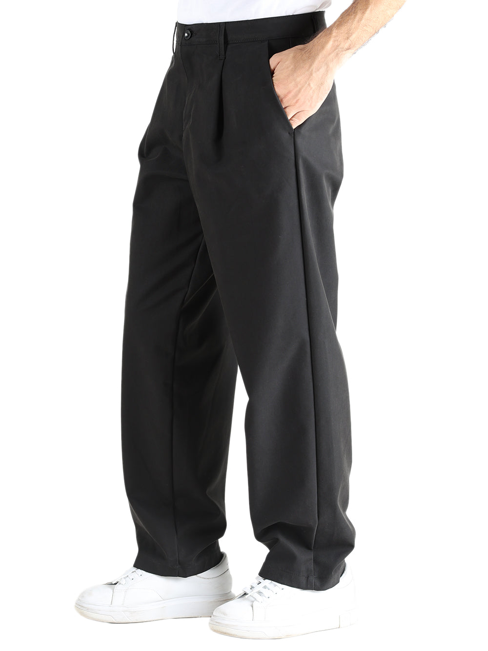Savile Row Pantalone Uomo Nero