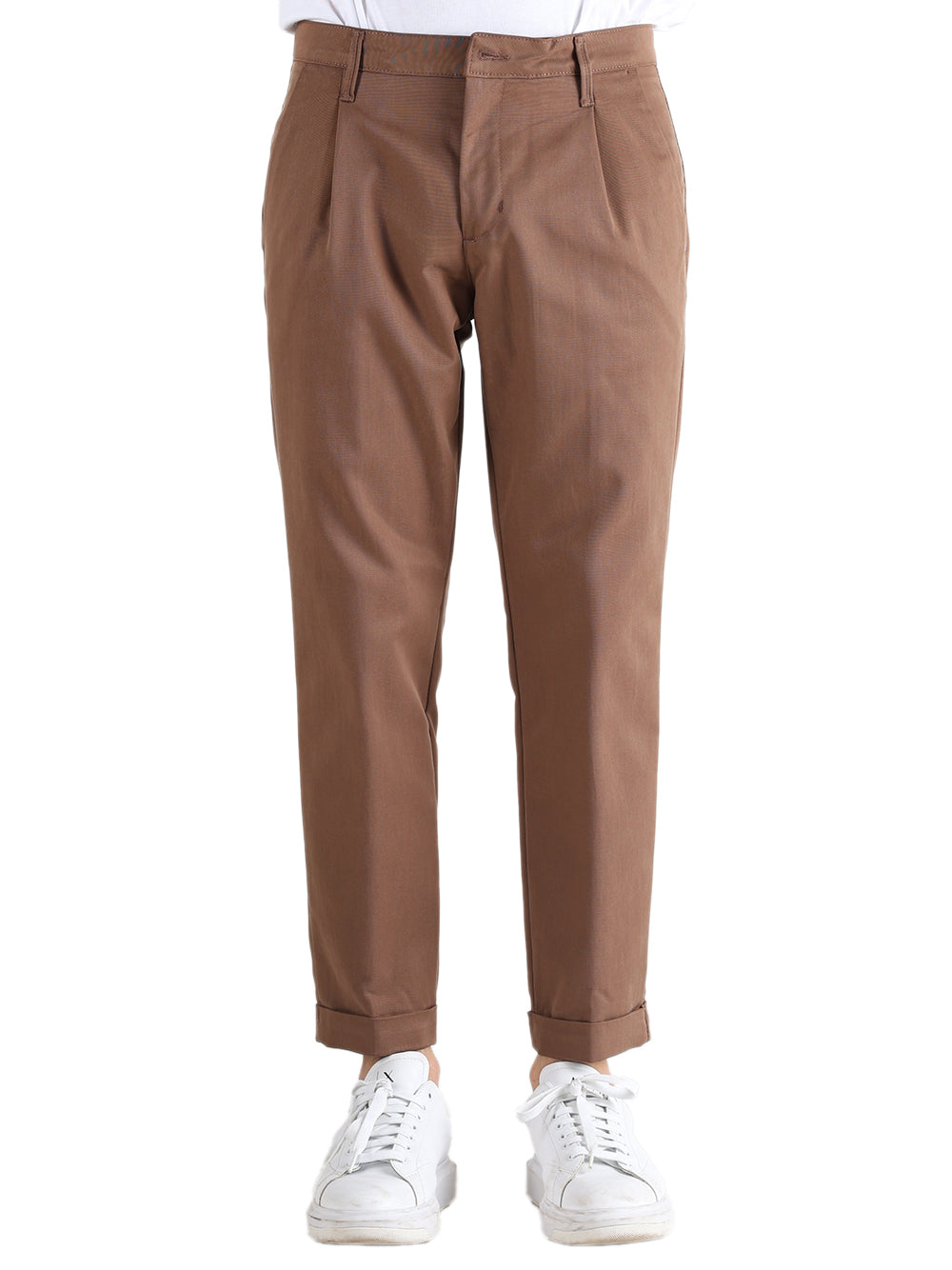 Savile Row Pantalone Uomo Tabacco