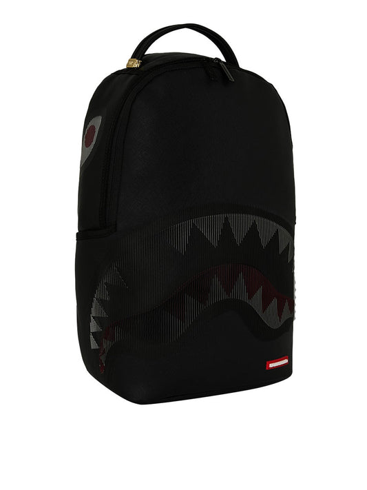 Zaino Disappearing shark Nero