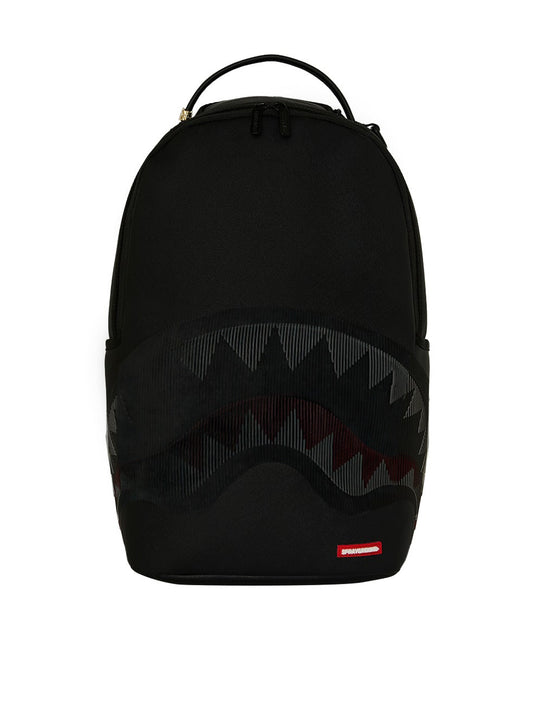 Zaino Disappearing shark Nero