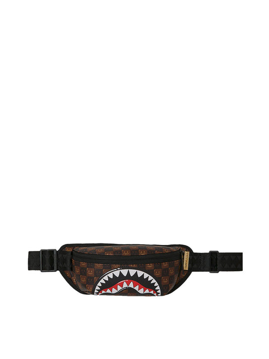 Marsupio Sharks in Paris wtf bubble brown Nero