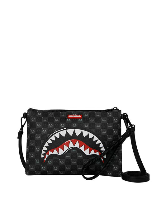 Pochette Sharks in Paris WTF bubbly Nero