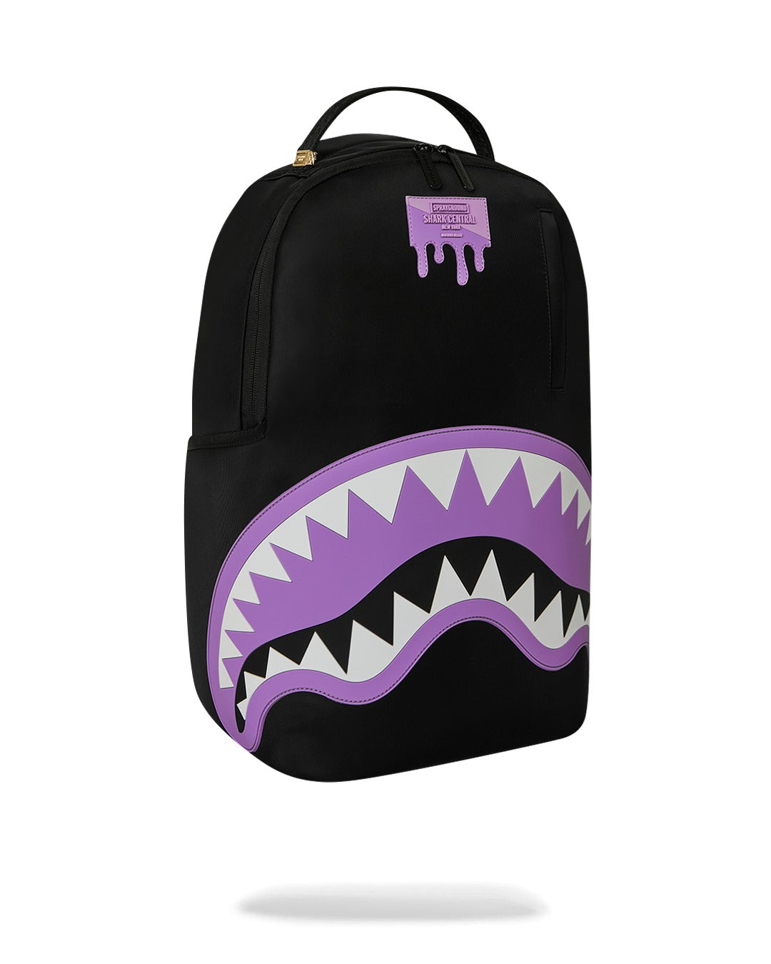 Sprayground Portafoglio Shark central light purple Nero