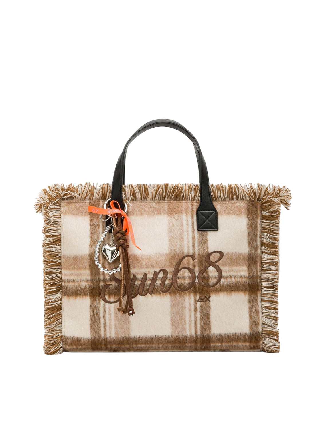 Sun68 Borsa a Mano Donna Cali Midi Bag Cacao
