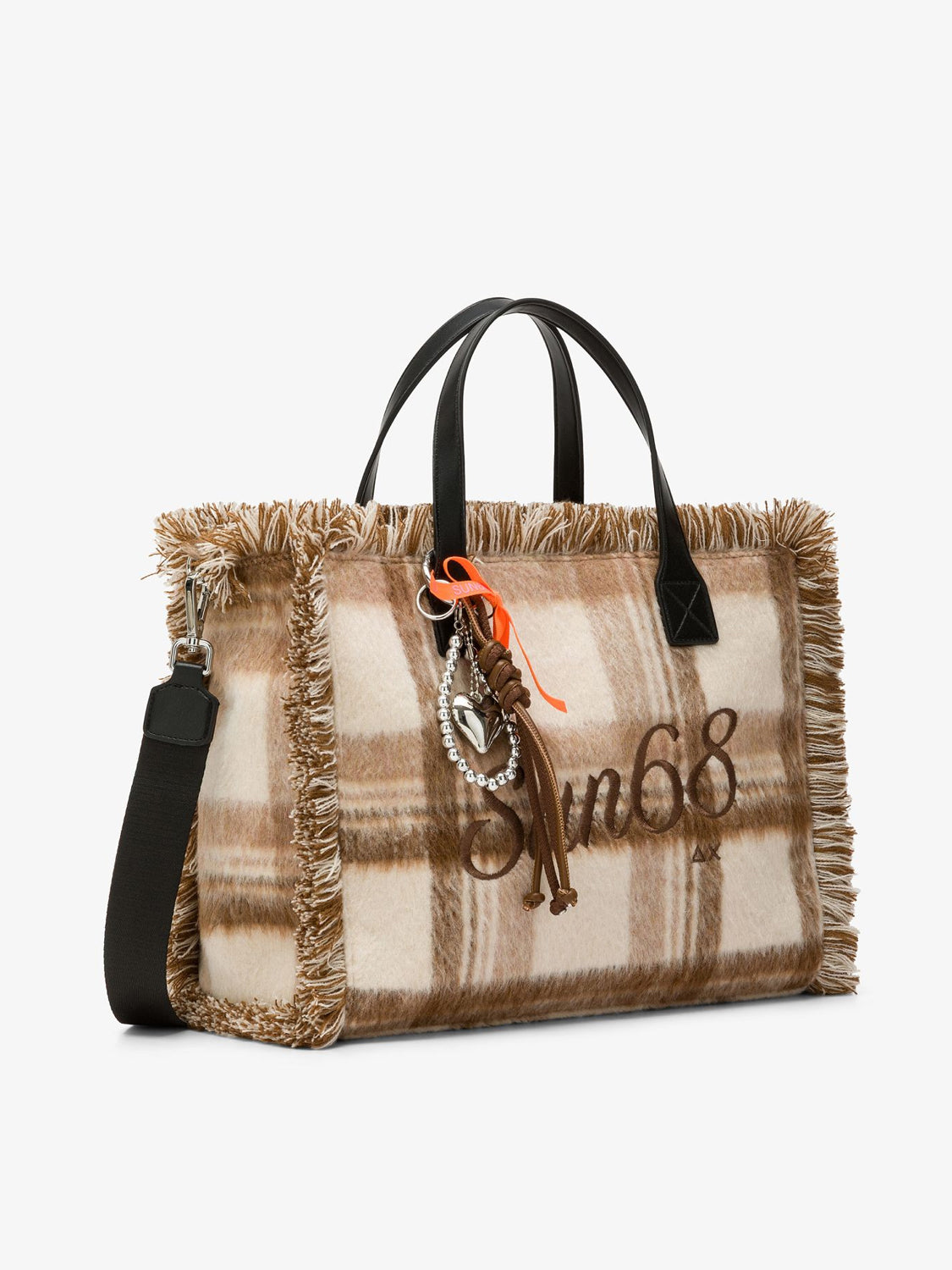 Sun68 Borsa a Mano Donna Cali Midi Bag Cacao
