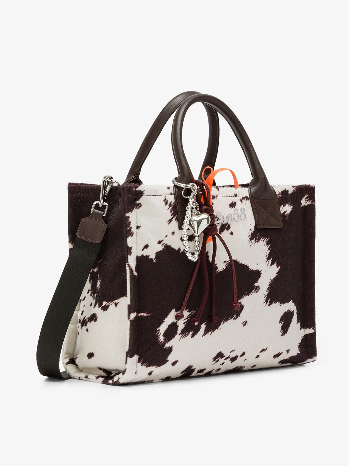 Sun68 Borsa a Mano Donna Cali Midi Bag Cacao