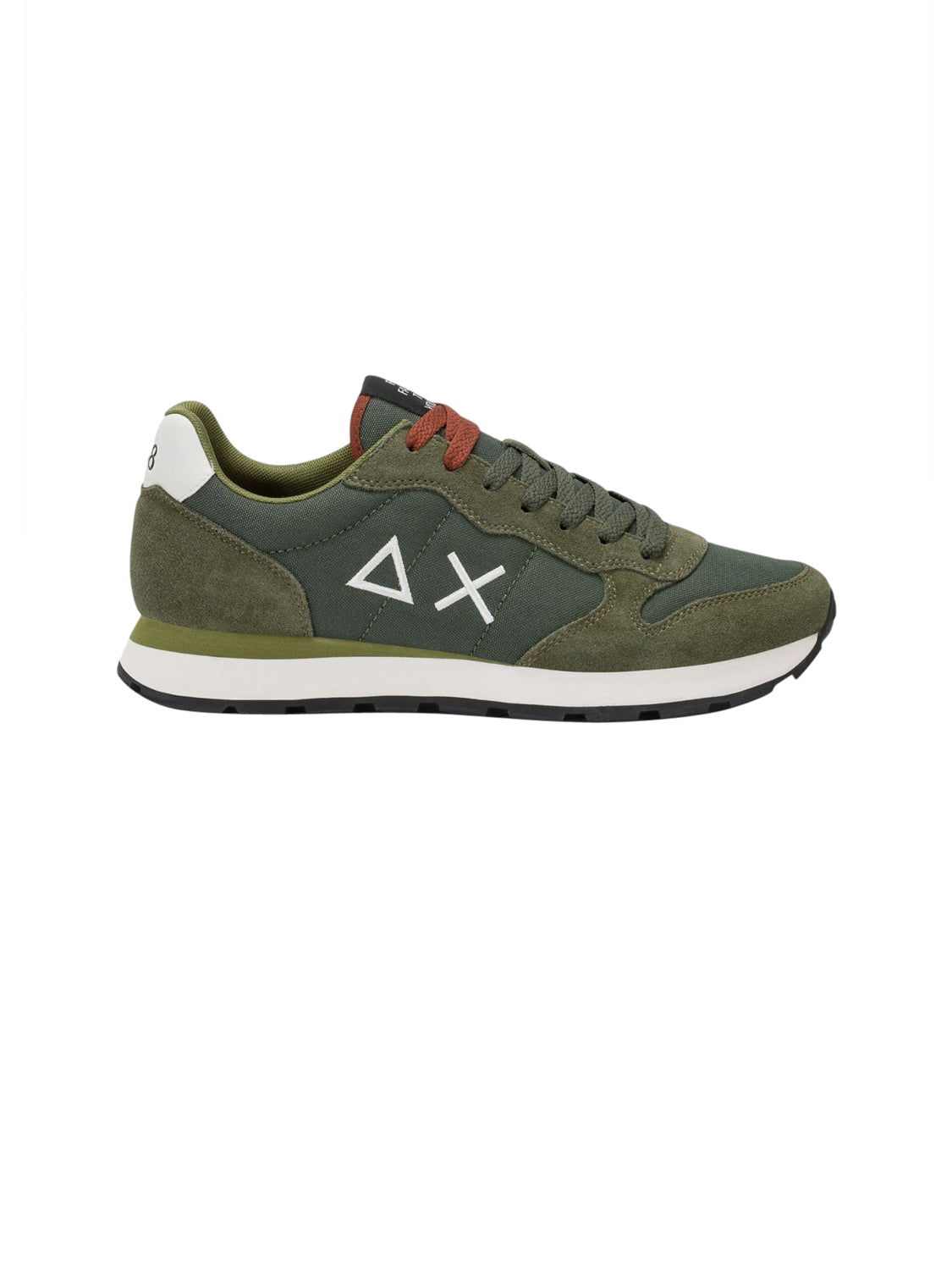 Sun68 Sneakers Uomo Tom Solid Verde militare