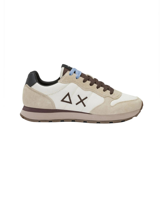 Sun68 Sneakers Uomo Tom Solid Bianco panna