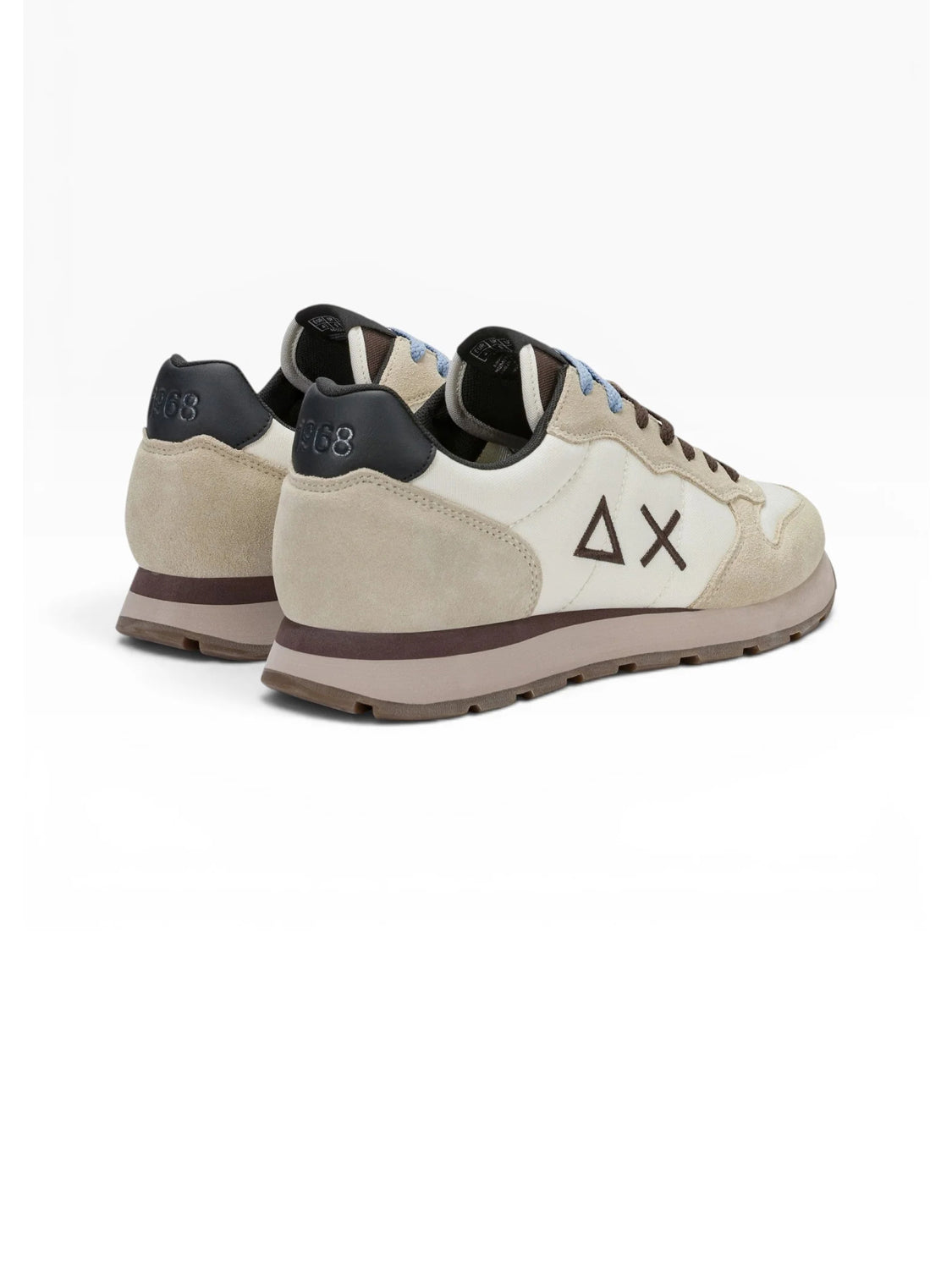 Sun68 Sneakers Uomo Tom Solid Bianco panna