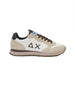 sun68 sneakers uomo tom solid bianco panna 1854190
