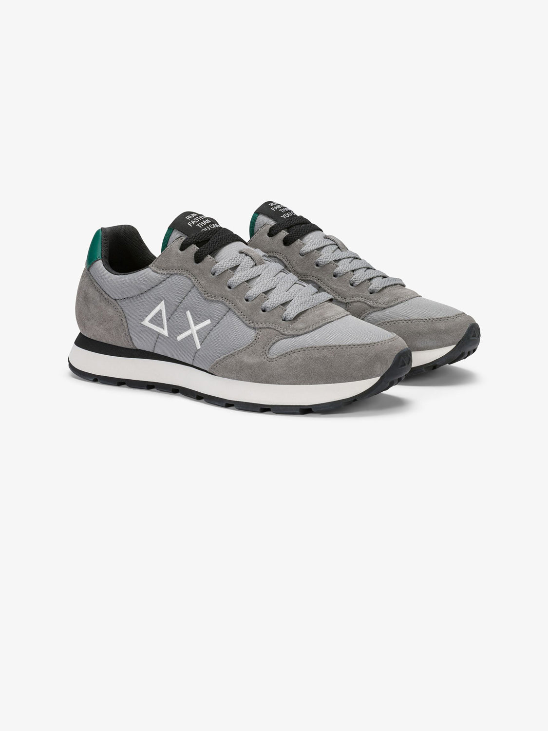 Sun68 Sneakers Uomo Tom Solid Grigio Medio