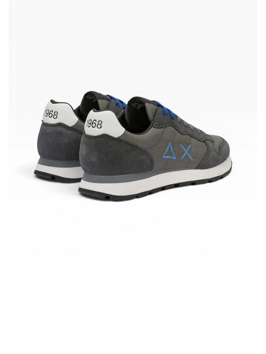 Sun68 Sneakers Uomo Tom Solid Grigio Scuro