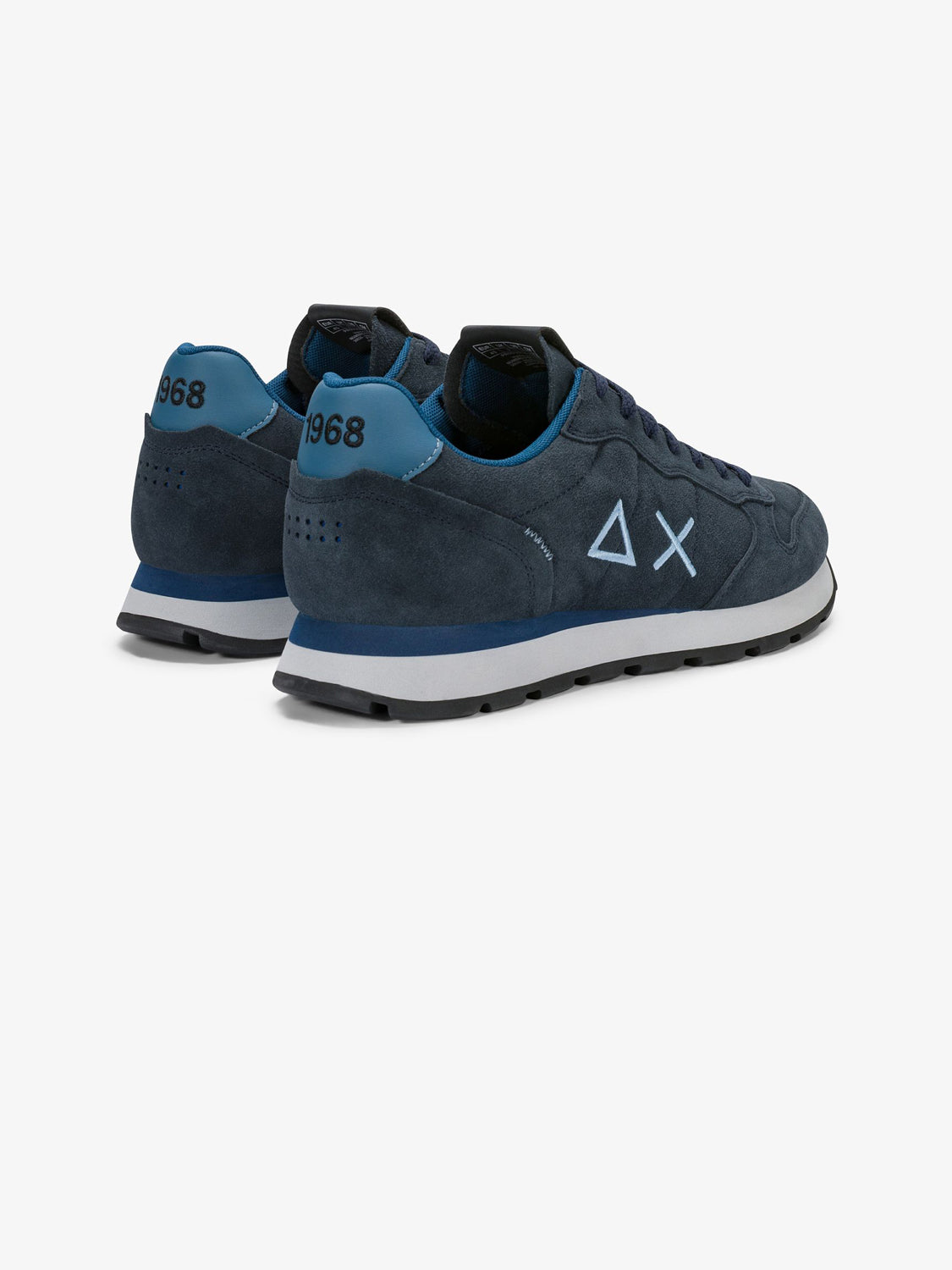 Sun68 Sneakers Uomo Tom Suede Navy