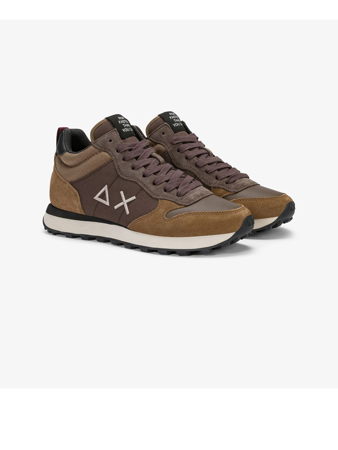 Sun68 Sneakers Uomo Tom 2.0 Mid Marrone