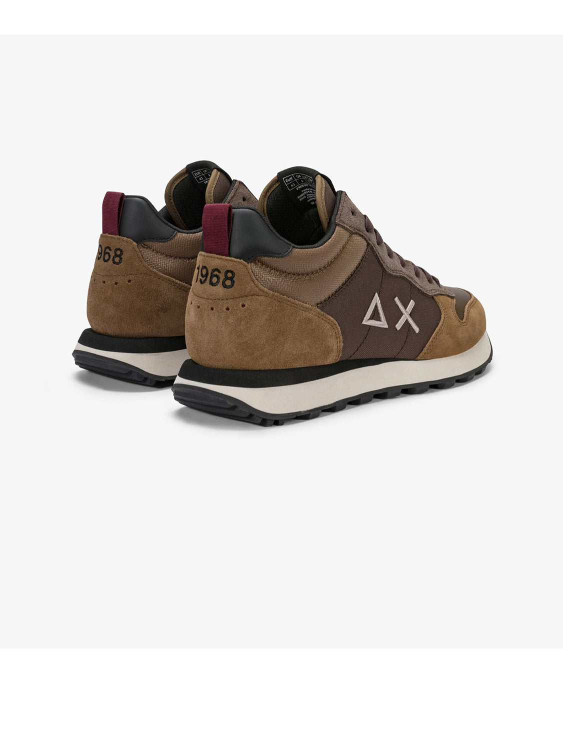 Sun68 Sneakers Uomo Tom 2.0 Mid Marrone