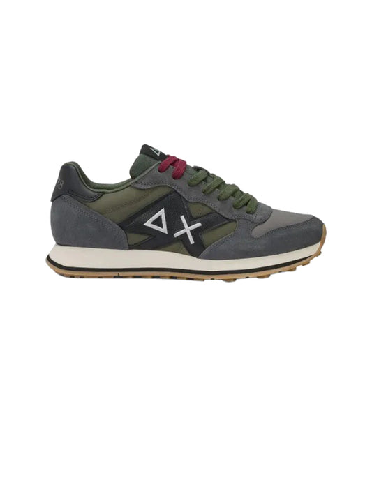 Sun68 Sneakers Uomo Jaki 2.0 Bicolor Grigio Scuro