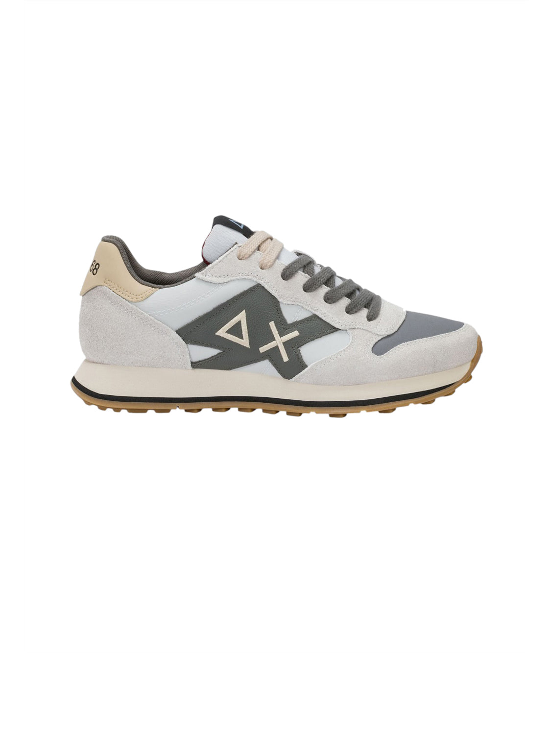Sun68 Sneakers Uomo Jaki 2.0 Bicolor Ostrica