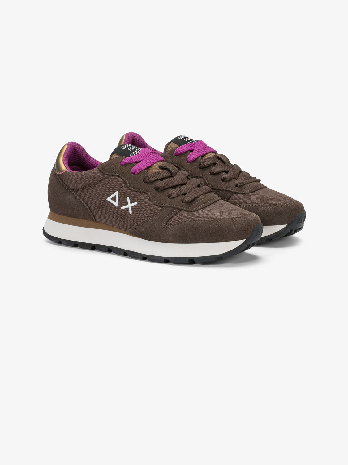 Sun68 Sneakers Donna Ally Solid Marrone
