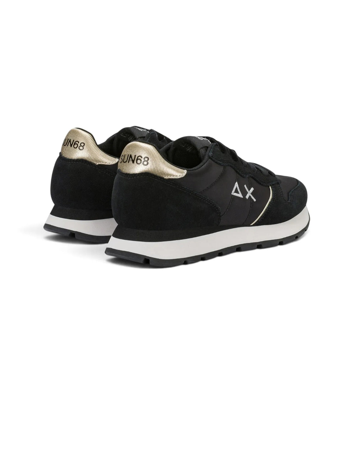 Sun68 Sneakers Donna Ally Silver Gold Nero