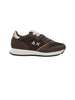 sun68 sneakers donna ally glitter textile marrone 5351100