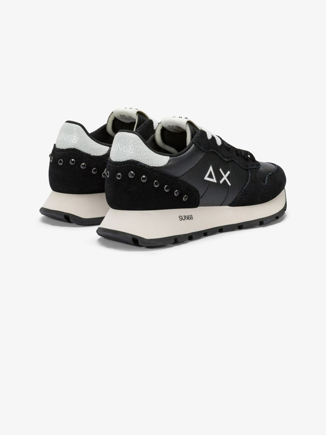 Sun68 Sneakers Donna Ally Studs Nero