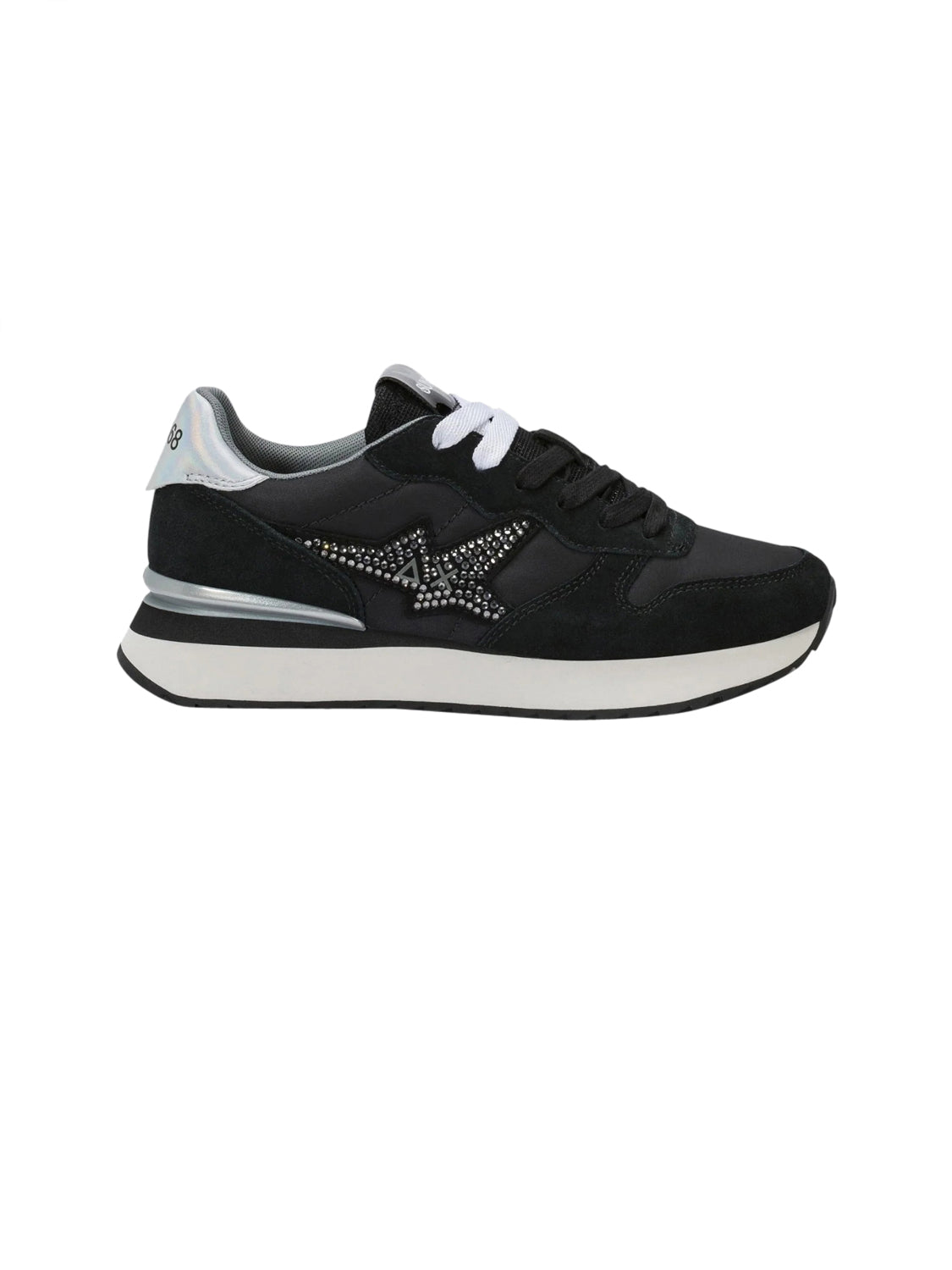 Sun68 Sneakers Donna Stargirl Strass Nero