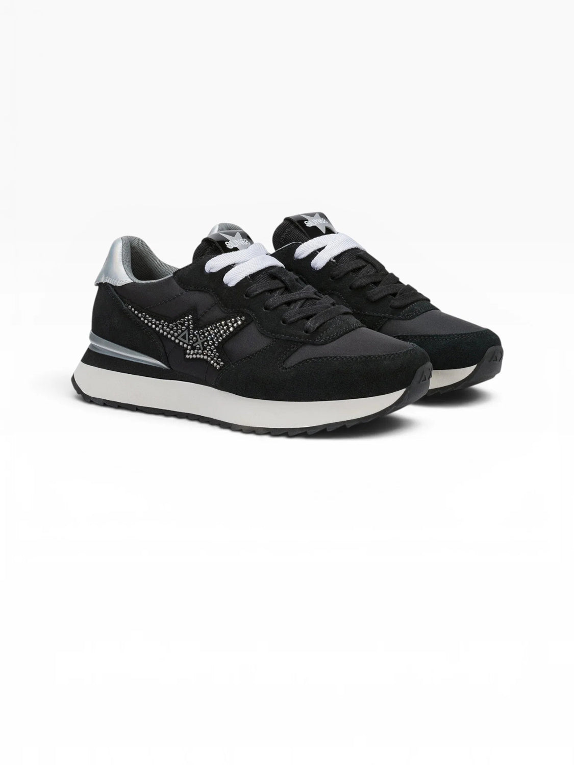 Sun68 Sneakers Donna Stargirl Strass Nero