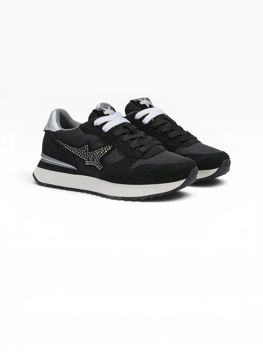 Sun68 Sneakers Donna Stargirl Strass Nero