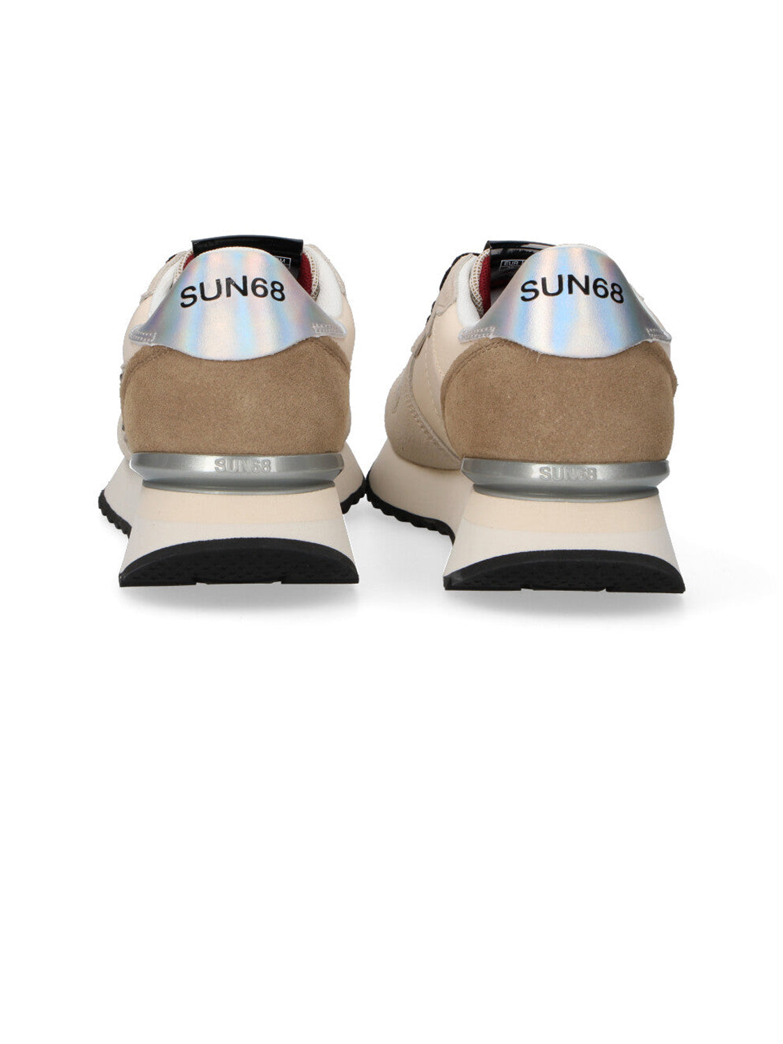 Sun68 Sneakers Donna Stargirl Strass Bianco panna