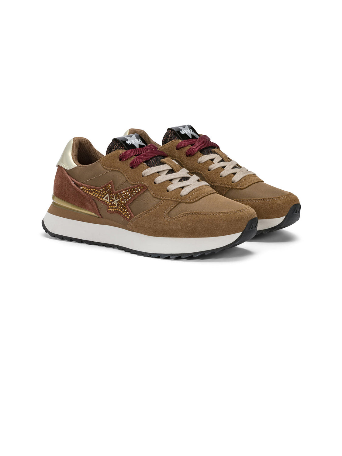 Sun68 Sneakers Donna Stargirl Strass Volpe