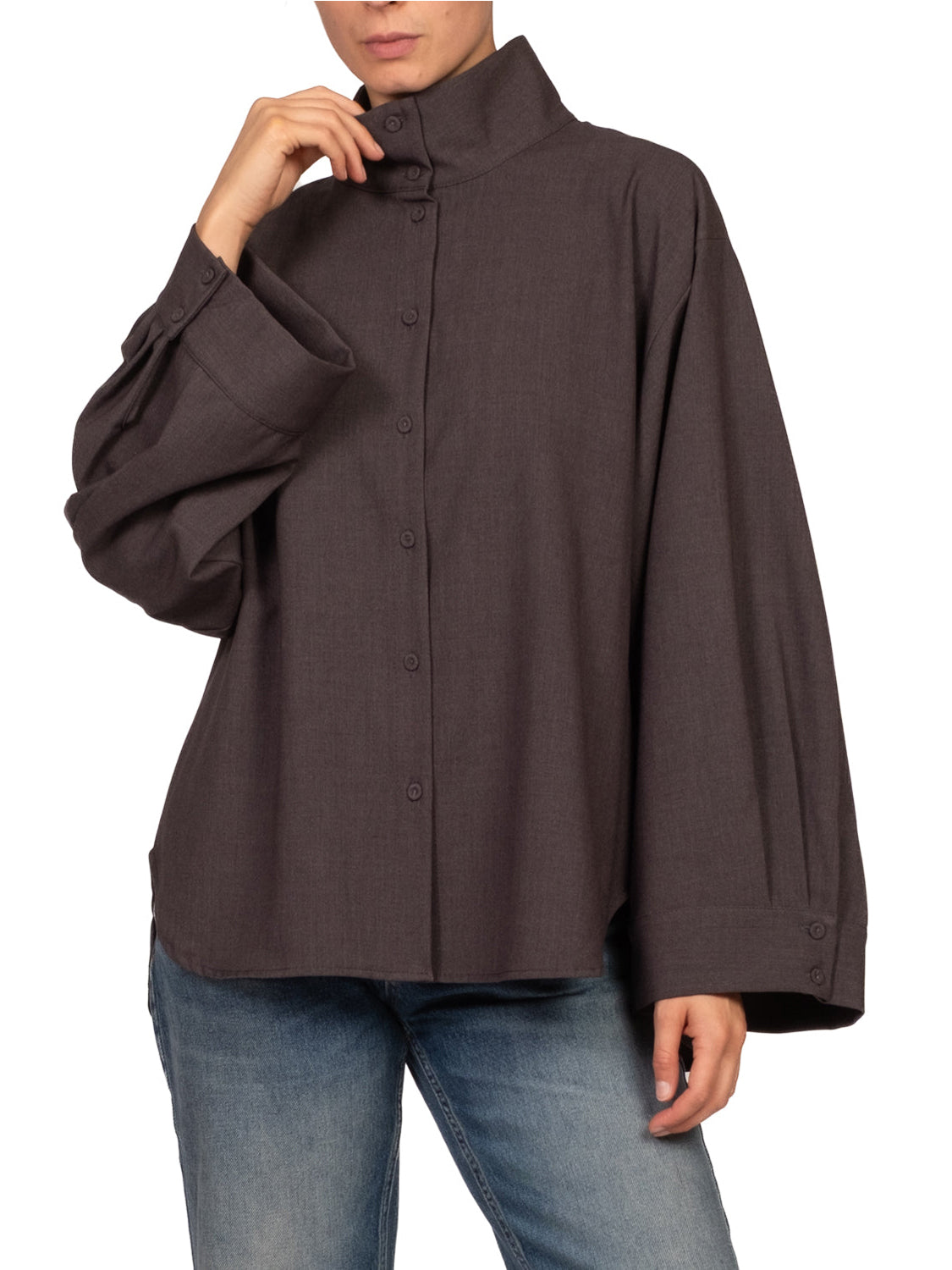 Tensione In Camicia Donna Antracite