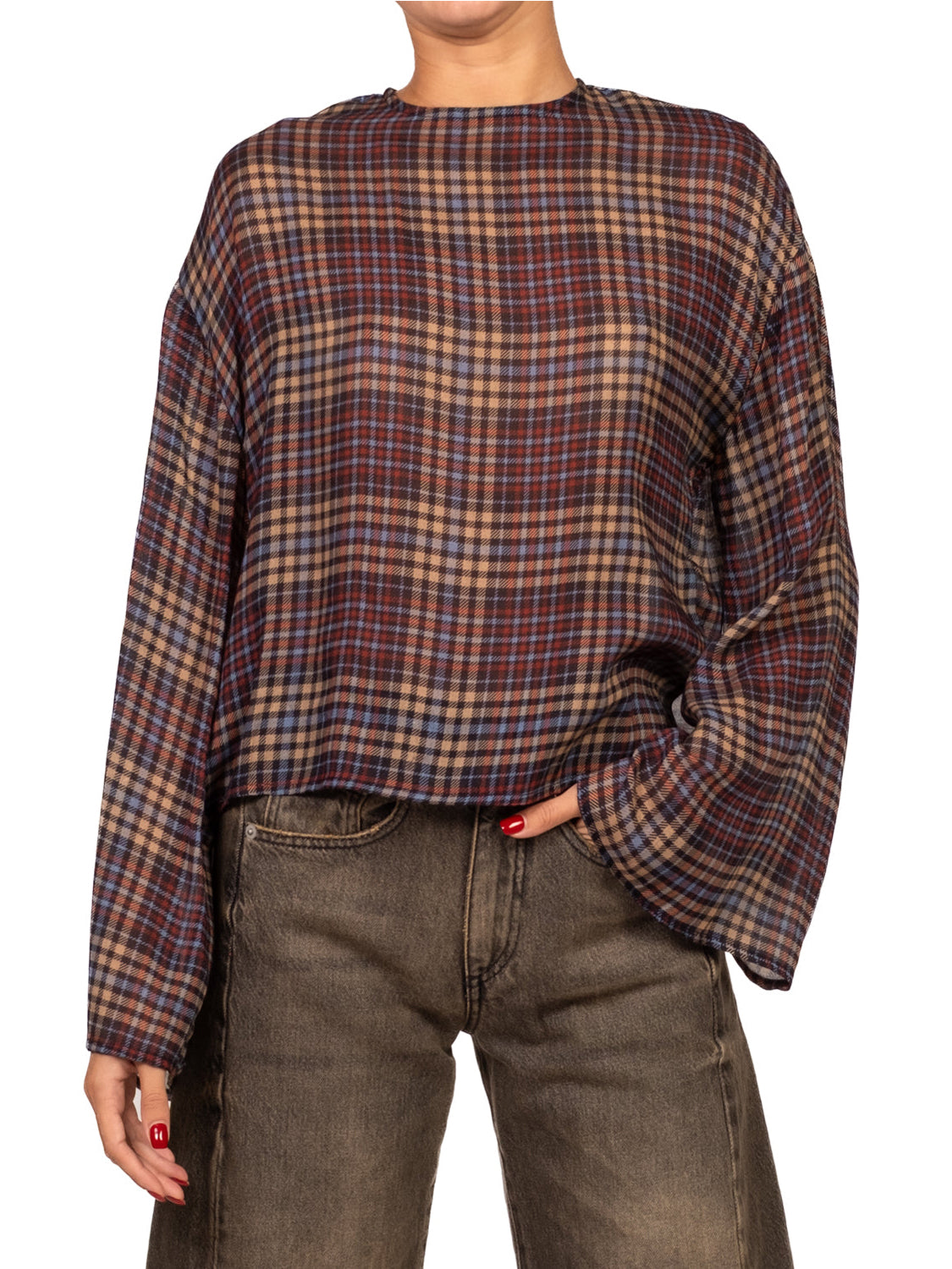 Tensione In Camicia Donna Multicolor