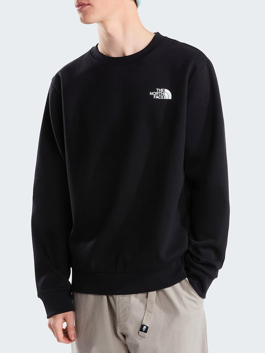 The North Face Felpa Girocollo Uomo Evo Box Crew Nero
