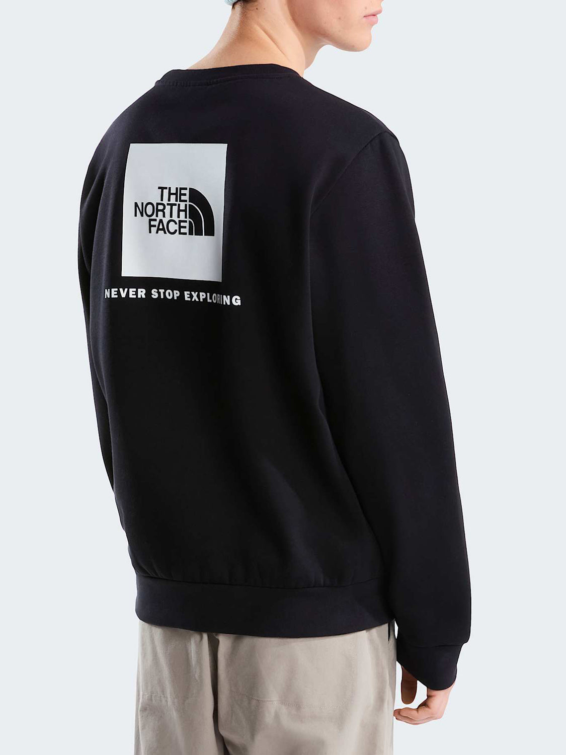 The North Face Felpa Girocollo Uomo Evo Box Crew Nero